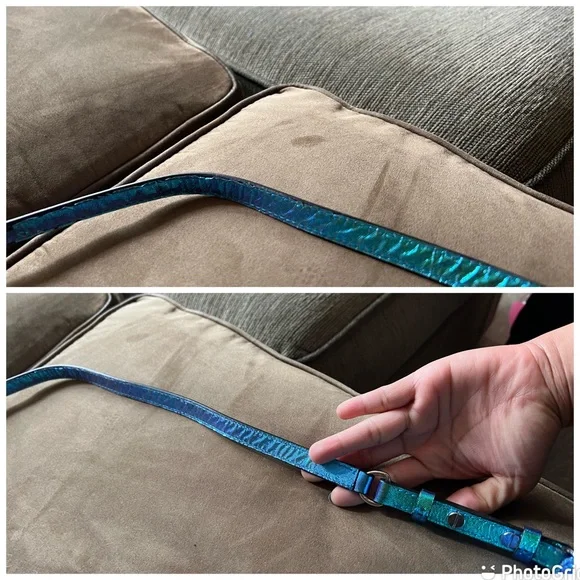 Rare NWOT Rebecca Minkoff Hudson Moto Iridescent Crossbody Shoulder Bag Purse - Picture 14 of 16